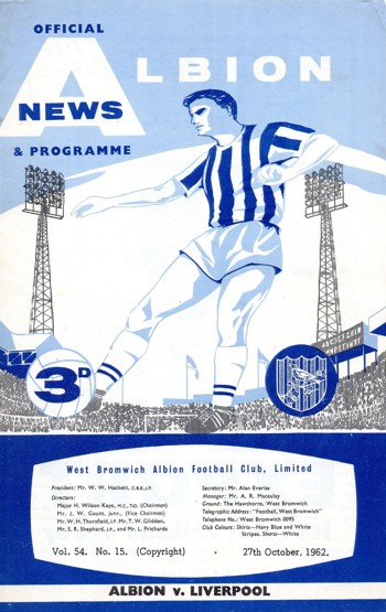 Match programme